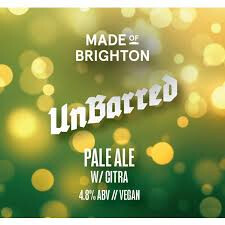 UnBarred Brewery Pale Ale - Citra