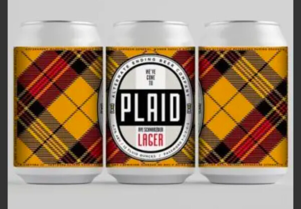 Alternate Ending Beer Company We've Gone to Plaid