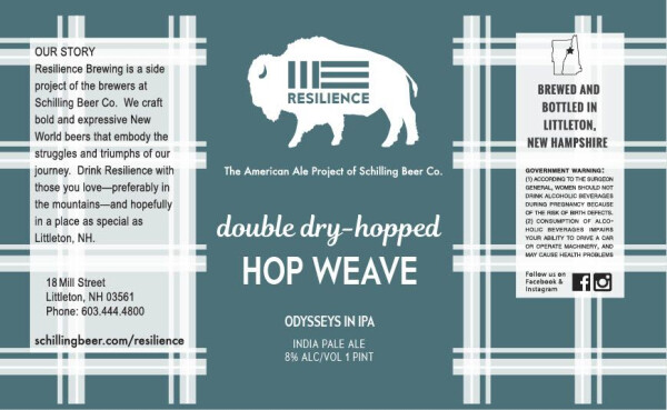 Resilience Brewing Hop Weave - Double Dry-Hopped