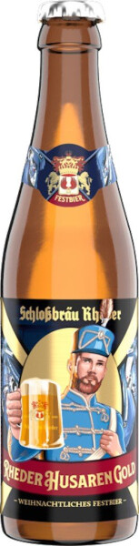 Gräflich von Mengersen'sche Dampfbrauerei Rheder HusarenGold