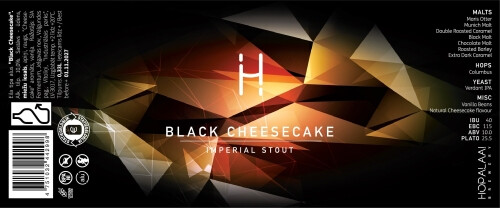 Hopalaa! Brewery Black Cheesecake