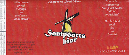 Santpoorts Bier / Brouwerij Landzicht Rood Mout