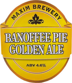 Maxim Brewery Banoffee Pie Golden Ale