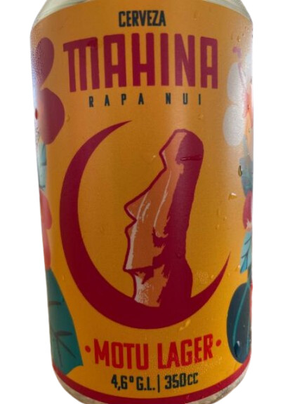 Cervecería Rapa Nui (Mahina) Motu Lager