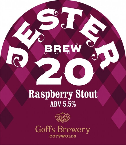 Goffs Brewery Jester Brew 20 - Raspberry Stout