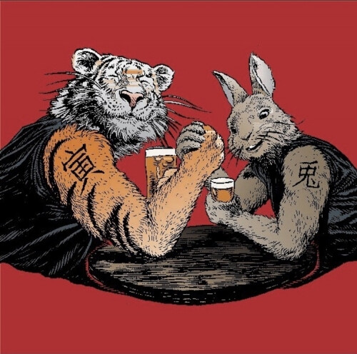 Two Rabbits Brewing Company Hazy Rice IPA