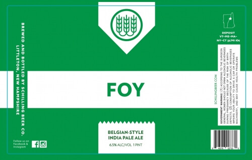Schilling Beer Company Foy