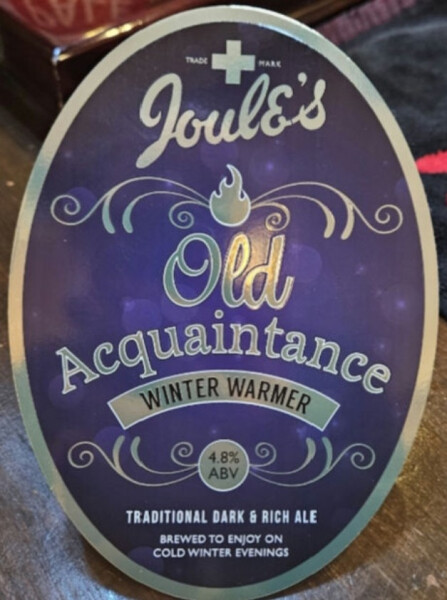 Joule's Brewery Old Acquaintance