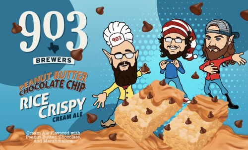 903 Brewers Peanut Butter Chocolate Chip Rice Crispy Cream Ale