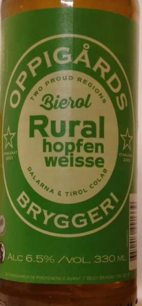 Oppigårds Bryggeri Rural Hopfenweisse
