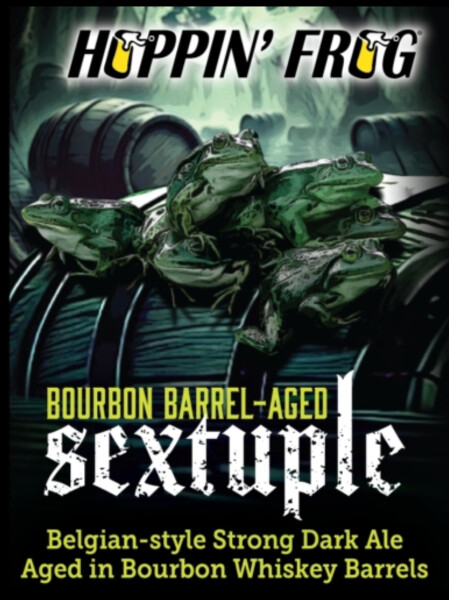 Hoppin' Frog Brewery Sextuple - Bourbon Barrel Aged