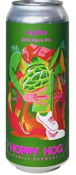 Hoppy Hog Family Brewery DDH Micro IPA