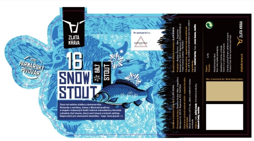 Zlatá Kráva 16 Snow Stout