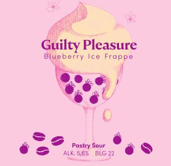 Magic Road Guilty Pleasure Blueberry Ice Frappe