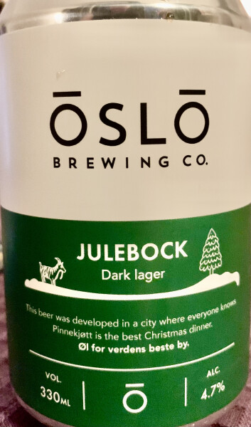 Oslo Brewing Co. Julebock