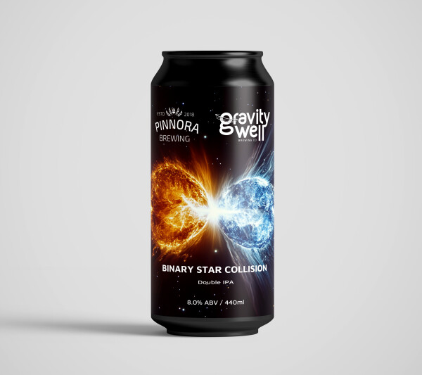 Gravity Well Brewing Binary Star Collision
