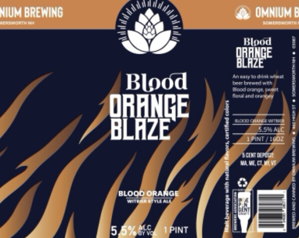 Omnium Brewing Blood Orange Blaze