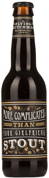 The Flying Dutchman Nomad Brewing Company More Complicated Than Your Girlfriend Stout