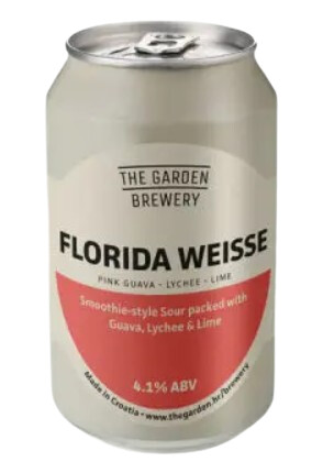 The Garden Brewery Florida Weisse #02 (Pink Guava / Lychee / Lime)