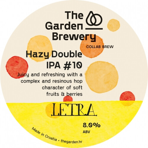 The Garden Brewery Hazy Double IPA #10