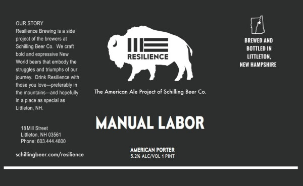 Resilience Brewing Manual Labor