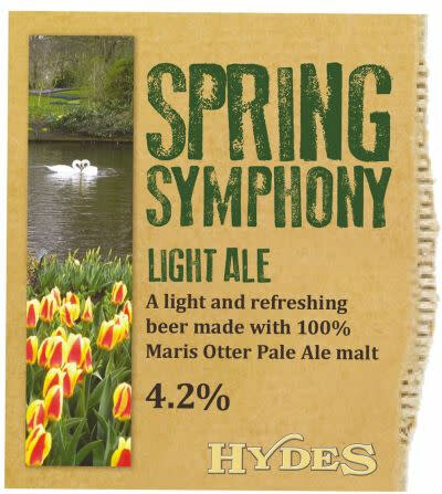 Hydes Brewery Spring Symphony