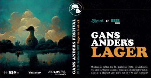 Bierfabrik Innsbruck Gans Anders Lager
