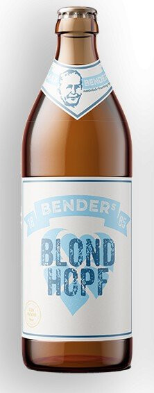 Arnsteiner Brauerei Max Bender Benders Blond Hopf