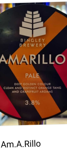 Bingley Brewery Amarillo
