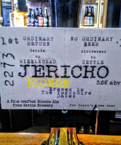 Settle Brewery Jericho Blonde
