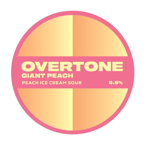 Overtone Brewing Co. Giant Peach