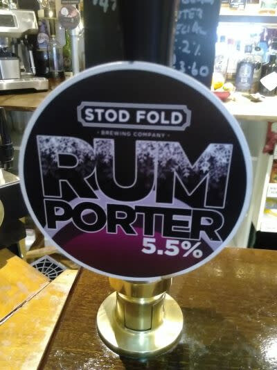 Stod Fold Brewing Rum Porter
