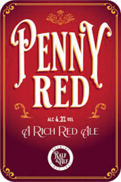 Hydes Brewery Ralf & Alf Penny Red