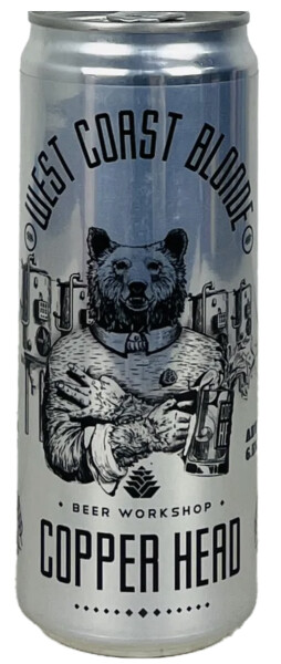 Copper Head. Beer Workshop West Coast Blonde