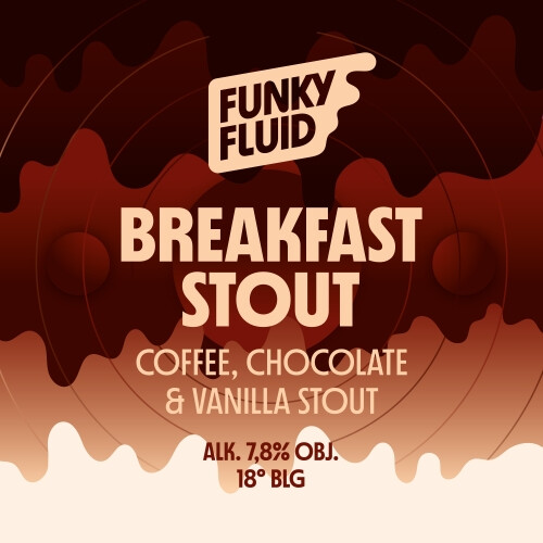 Funky Fluid Breakfast Stout: Coffee, Chocolate & Vanilla