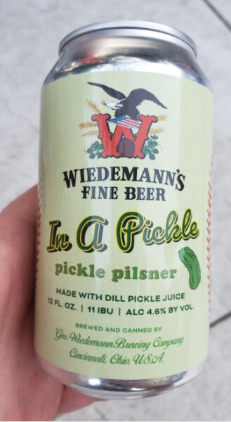 Geo. Wiedemann Brewing Company In a Pickle