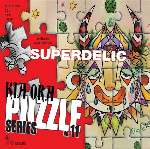 Lepi Dečki Brewery Puzzle Series #11 Kia Ora - Superdelic