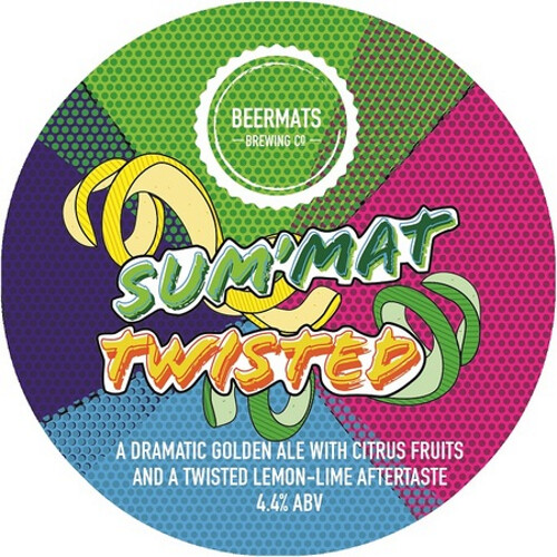 Beermats Brewing Company Sum’mat Twisted