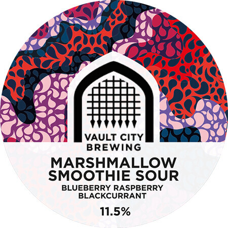 Vault City Marshmallow Smoothie Sour: Blueberry, Raspberry & Blackcurrant