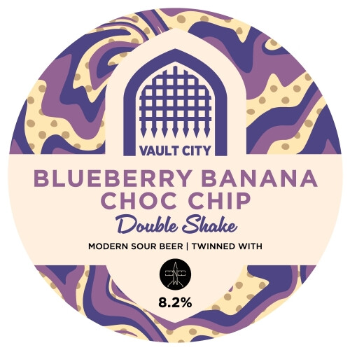 Vault City Blueberry Banana Choc Chip Double Shake