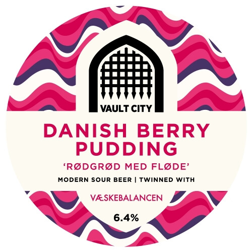 Vault City Danish Berry Pudding - Rødgrød Med Fløde