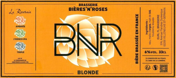 Bières'n'Roses (BNR) Blonde