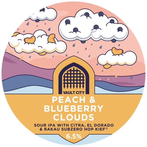 Vault City Peach & Blueberry Clouds