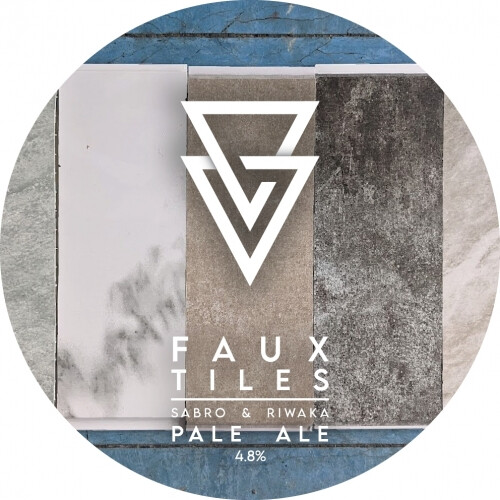 Azvex Brewing Company Faux Tiles