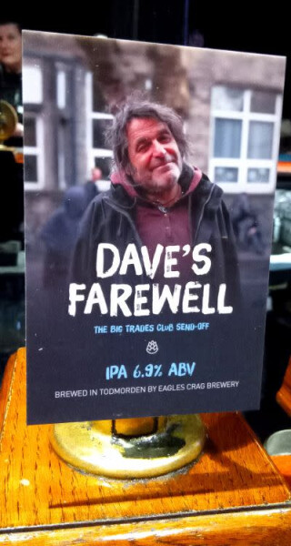 Eagles Crag Brewery Dave's Farewell
