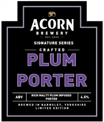 Acorn Brewery Plum Porter