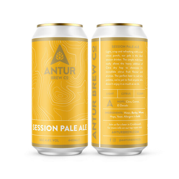 Antur Brew Co Session Pale