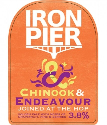 Iron Pier Brewery Joined at the Hop - Chinook & Endeavour