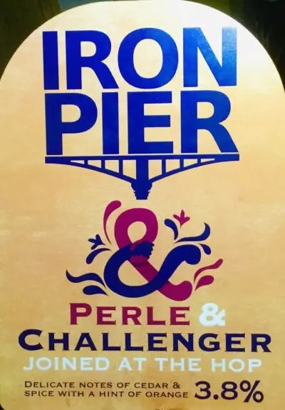 Iron Pier Brewery Joined at the Hop - Perle & Challenger