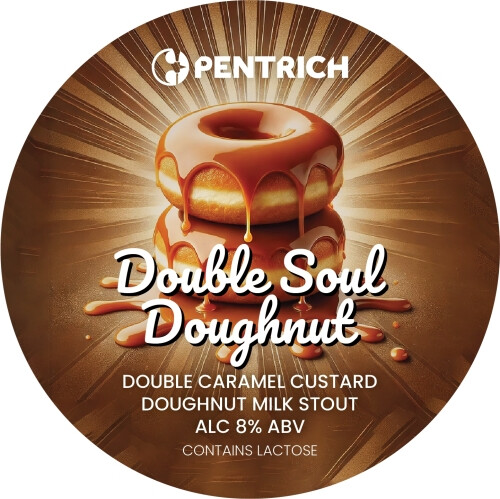 Pentrich Brewing Co. Double Soul Doughnut